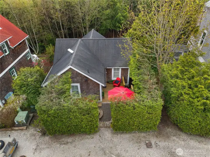 Super private retreat.