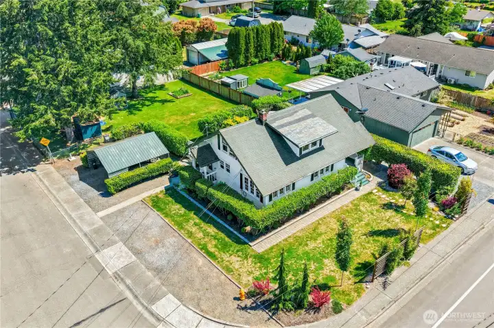 Plenty of parking and room for a SHOP!! Fully fenced back yard.