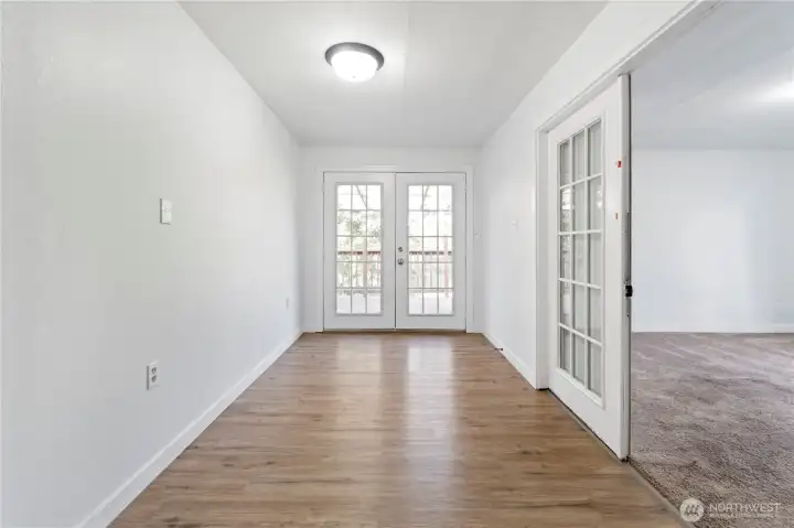 Deck access off Family room on Main
