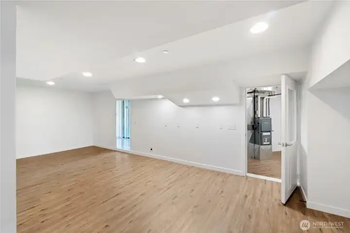 Bonus room lower level