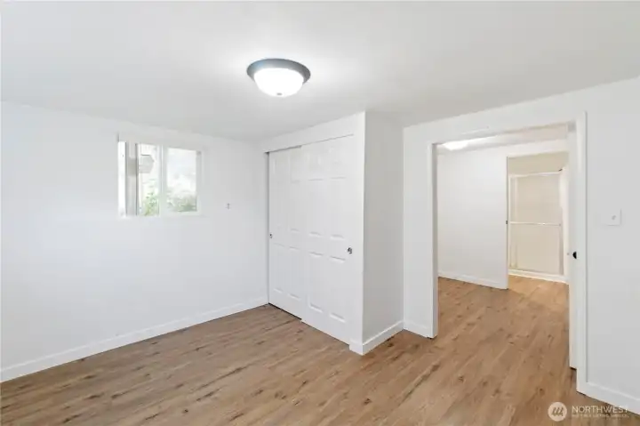 Bedroom lower level