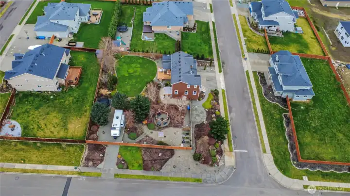 Areal View of Home.