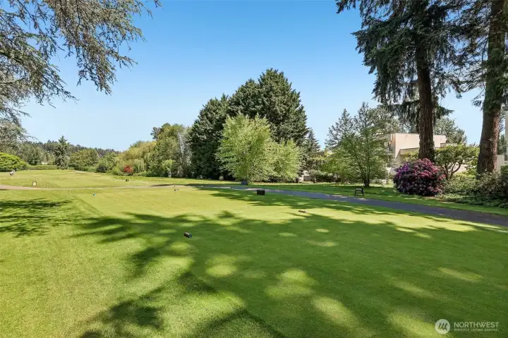 8th hole behind condo