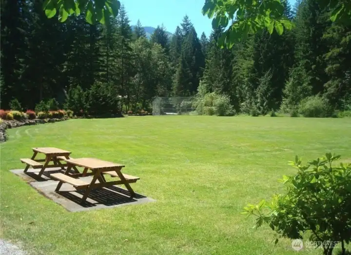 Community amenities include access to outdoor recreation and gathering spaces. Community amenities include access to outdoor recreation and gathering spaces.
