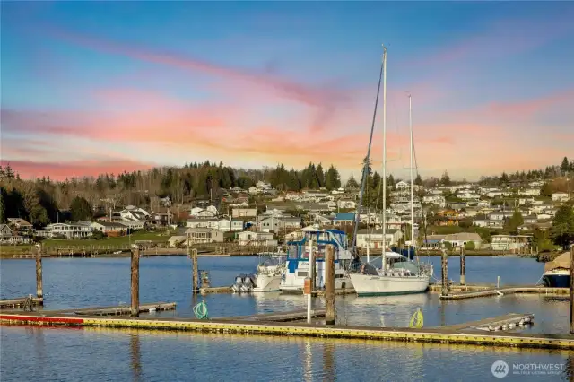 The Driftwood Key Marina. There is a boat launch here plus moorage options.