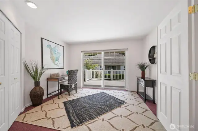 Second bedroom or office area.
