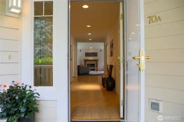 Front door entryway.