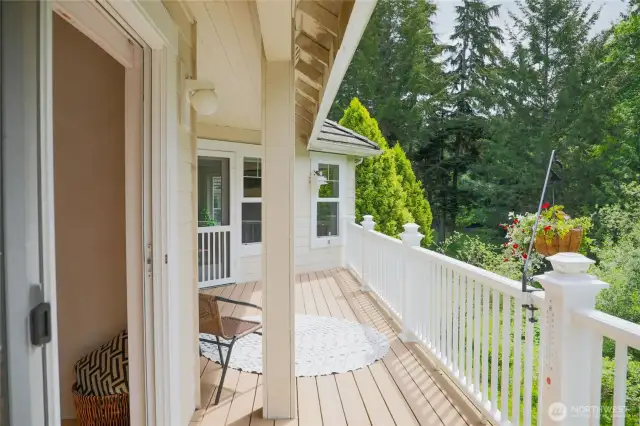 Back deck area