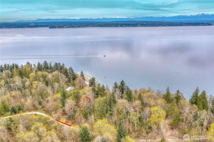 Approximate property lines.