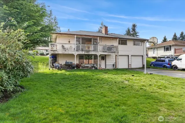 Large yard!