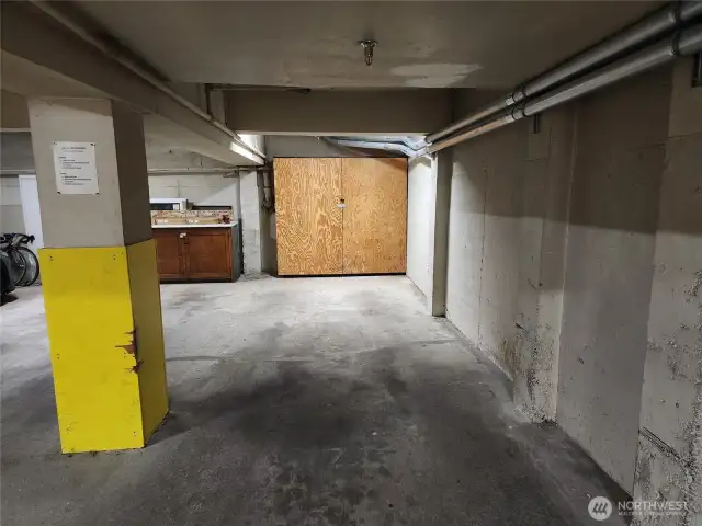 Assigned parkng space #7