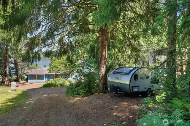 Extra parking for camper