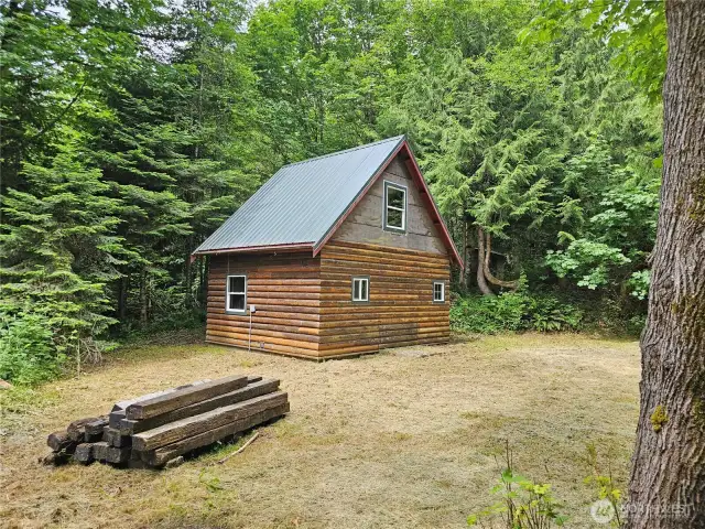 The second cabin, also unfinished, but also a major potential for equity!