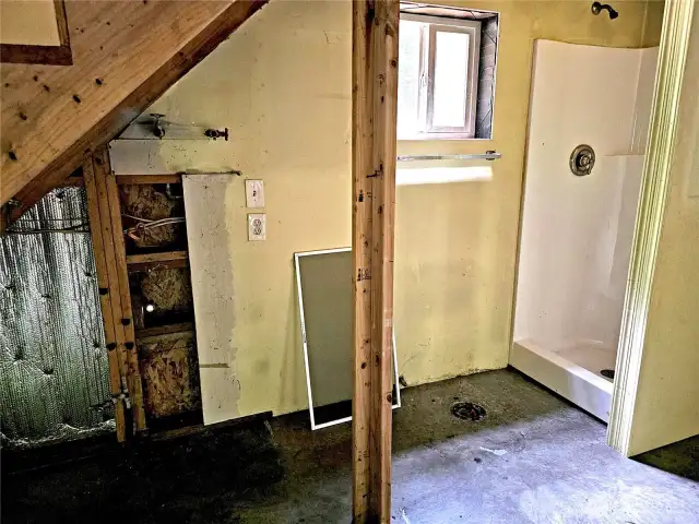 Bathroom area.
