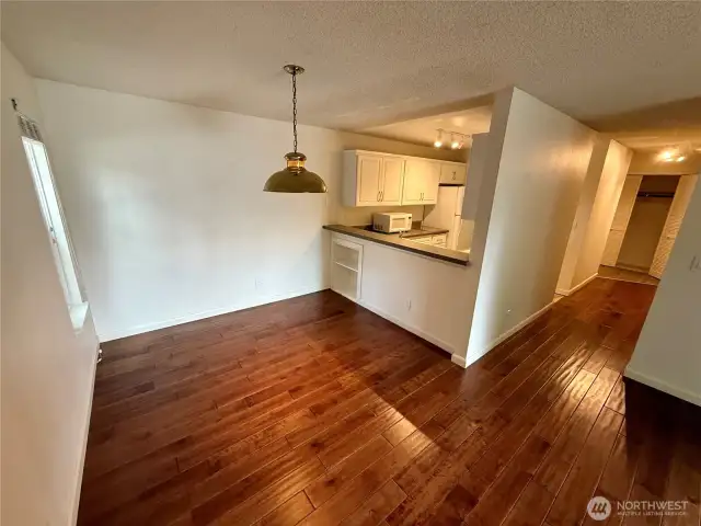 The home has an open floor concept, which is really nice for entertaining.
