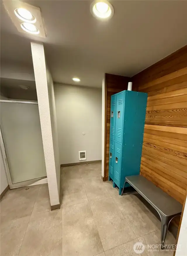 Locker rooms