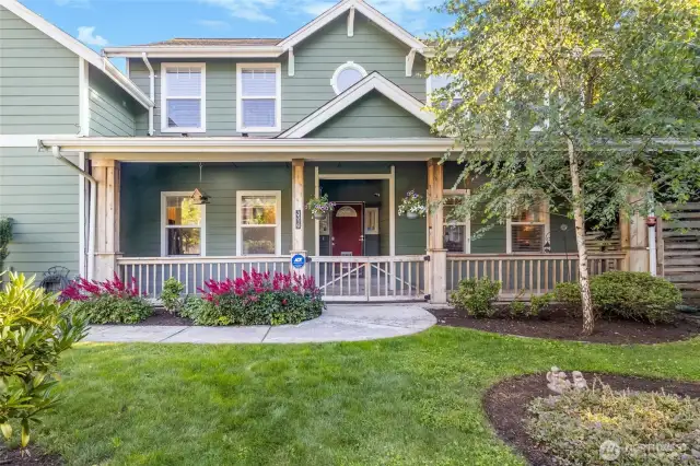Front of home.
