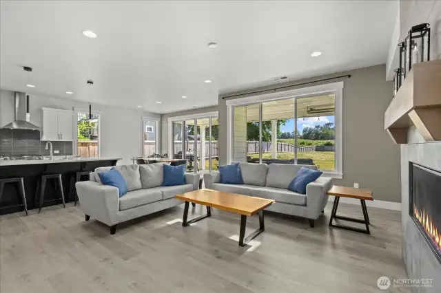 Open concept living