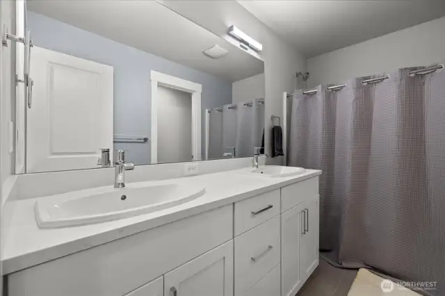 Upstairs bath.