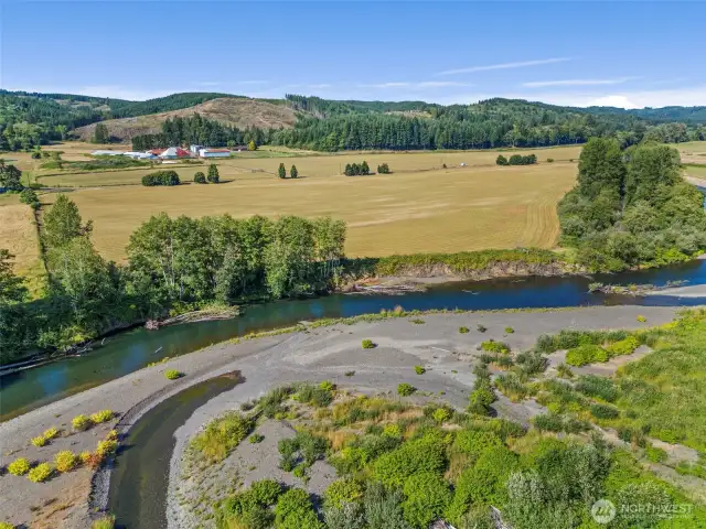 Wynooche River facing property.