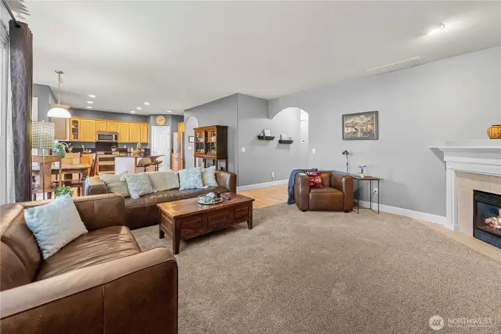 Oversized great room!