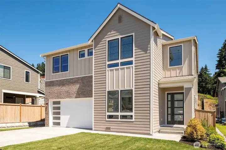 Example of the Braeburn floor plan to be located at 9513 38th Street E