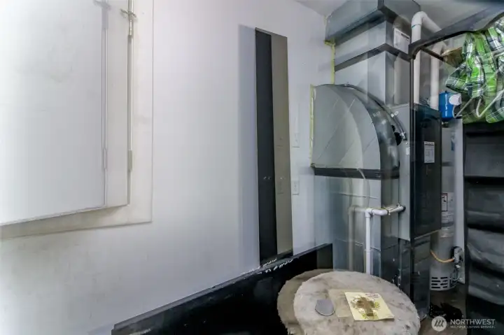 Downstairs utility room