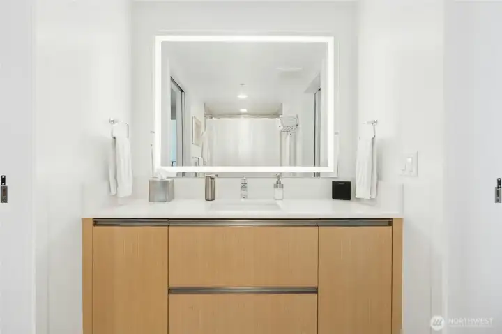 Modern sleek vanity