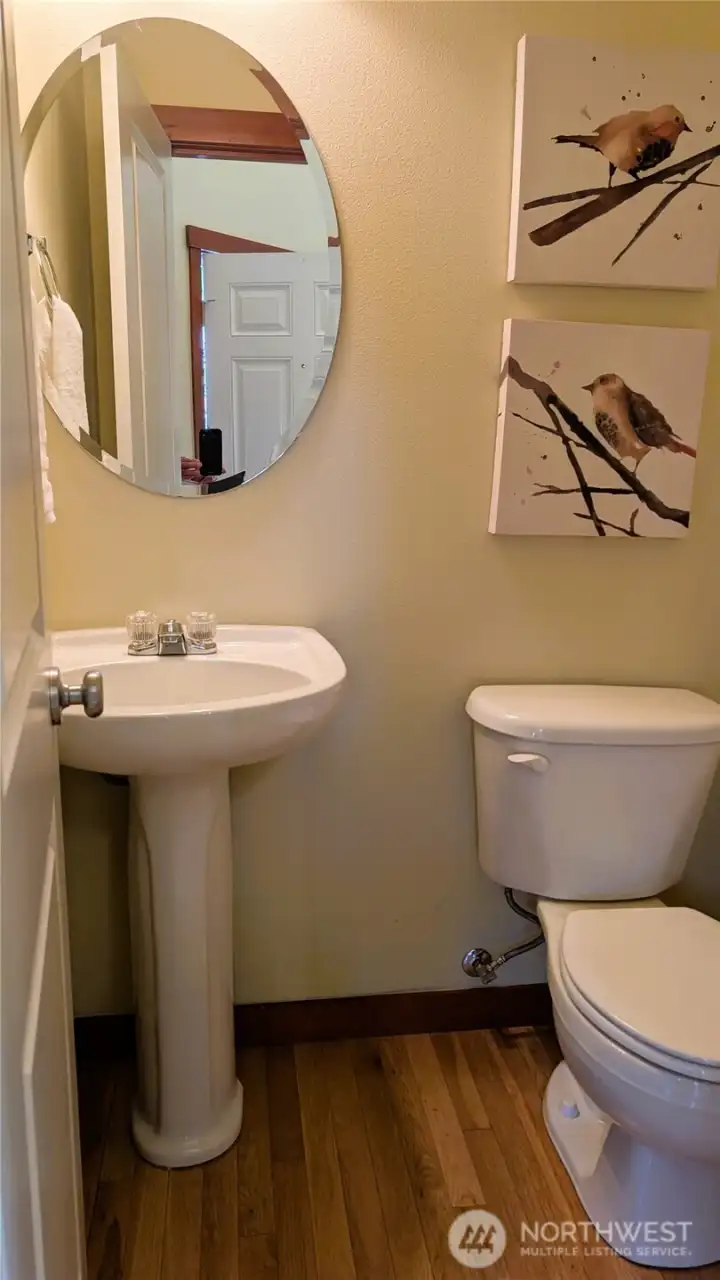 Guest Bath on main floor.