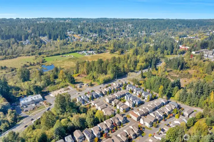 Quick Access to I-405, I-5, and a bus transit Swift line.