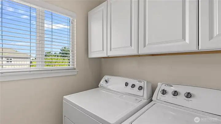 Laundry ROOM with Storage, not just a closet!