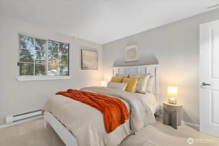 2nd Bedroom over looks the anture trail too. Great for home office!