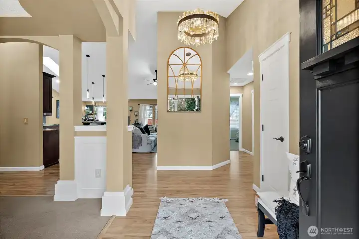 From kitchen, to the formal dining room