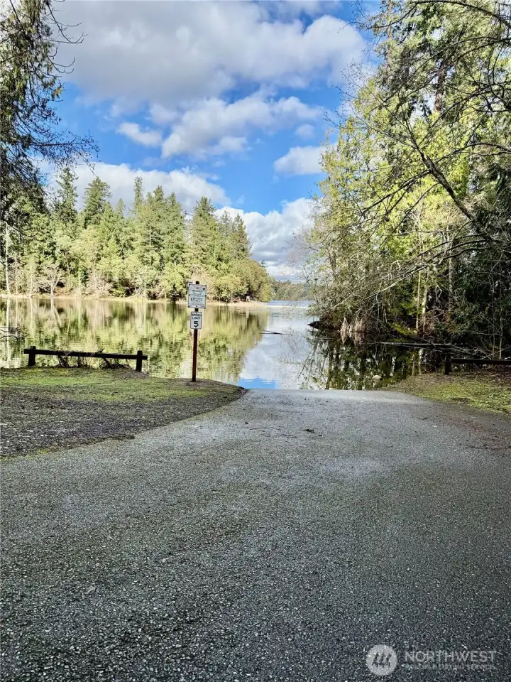 Another one of 6 beaches/boat launch