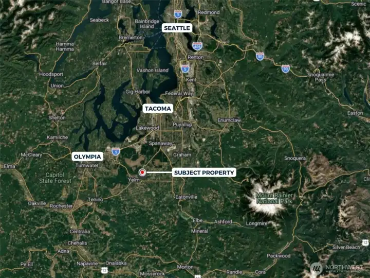 Approximate location of subject propoerty.