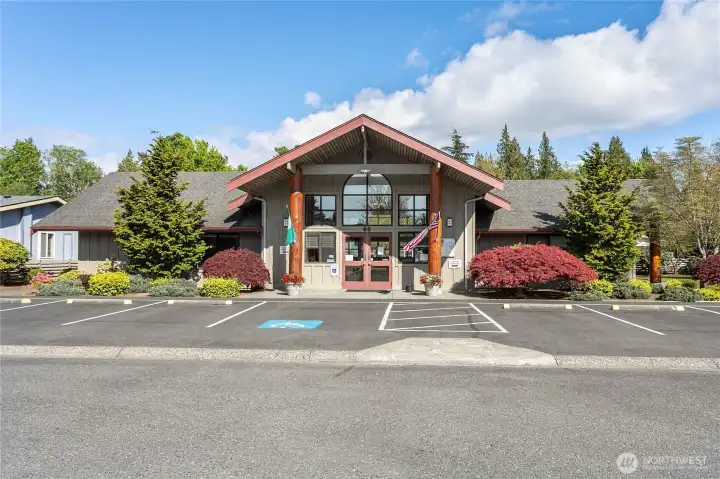 Community Club House with fully stocked kitchen. Available to all residents!