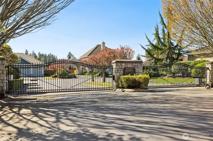 Gated and well maintained for your enjoyment