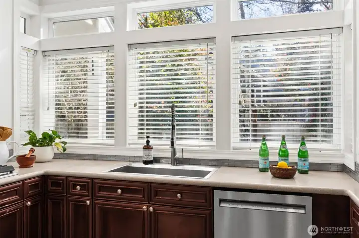 Modern Kitchen with a real view!
