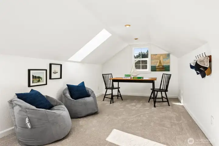 Secret room for playing cards, games, or studying