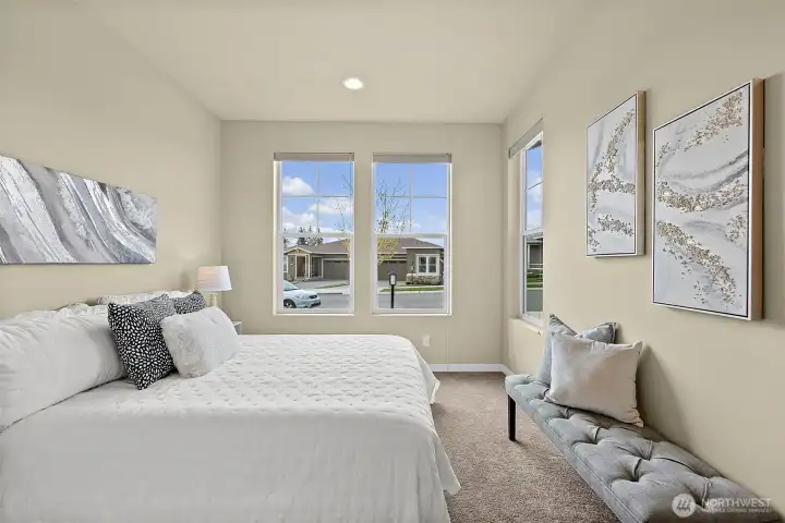 Guest Suite features Blackout Shades!