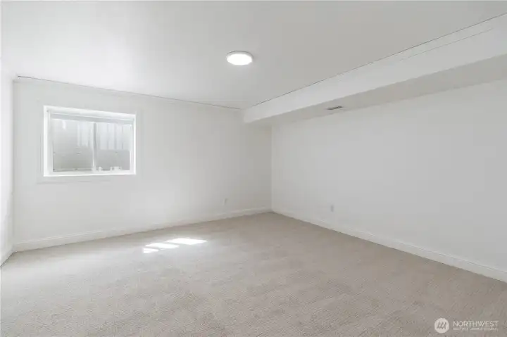 Additional finished space offering flexibility for a variety of needs.