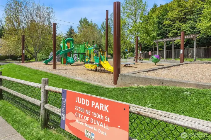 Don't miss the nearby community park!