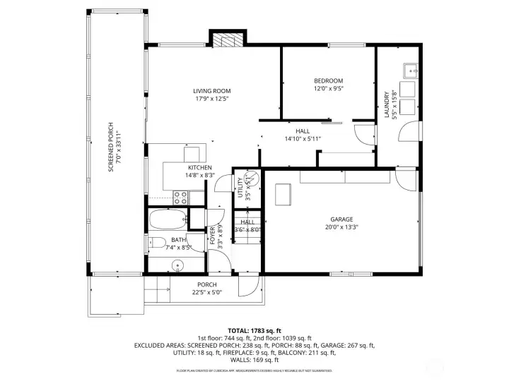 1st Floor Sketch