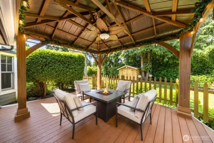 Covered deck