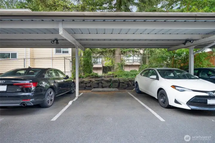 Covered Parking spot