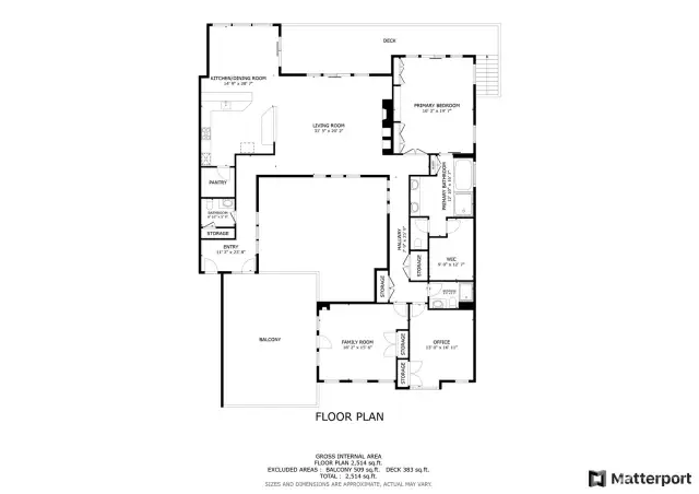 The ideal floor plan with tons of outdoor space.