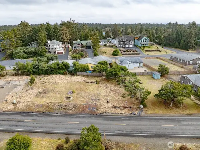 I Street aerial view