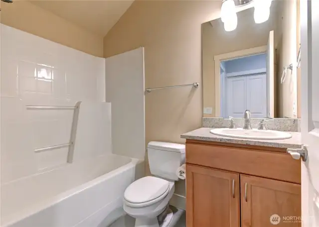 Hall bathroom upstairs