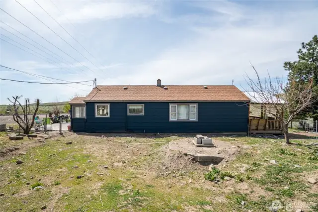 Side of home.