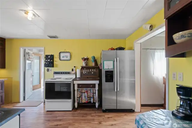 Stove and Refrigerator included with sale.